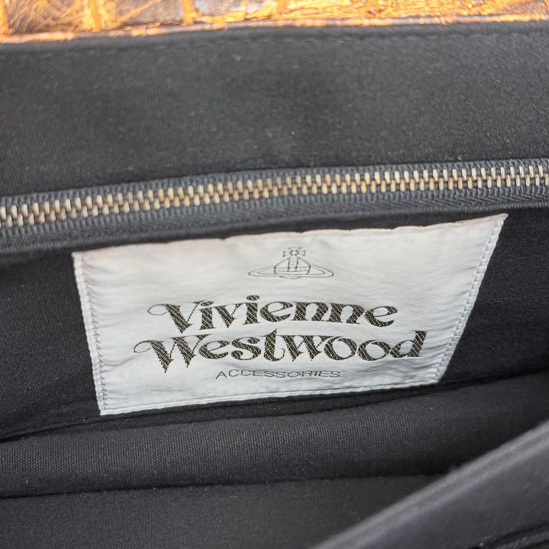 Vivienne Westwood チェーンショルダーバッグ レオパードオーブ