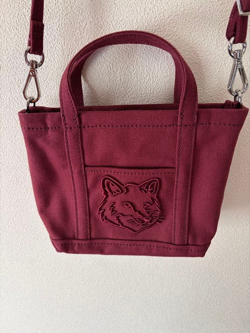 メゾンキツネ トートバッグミニ