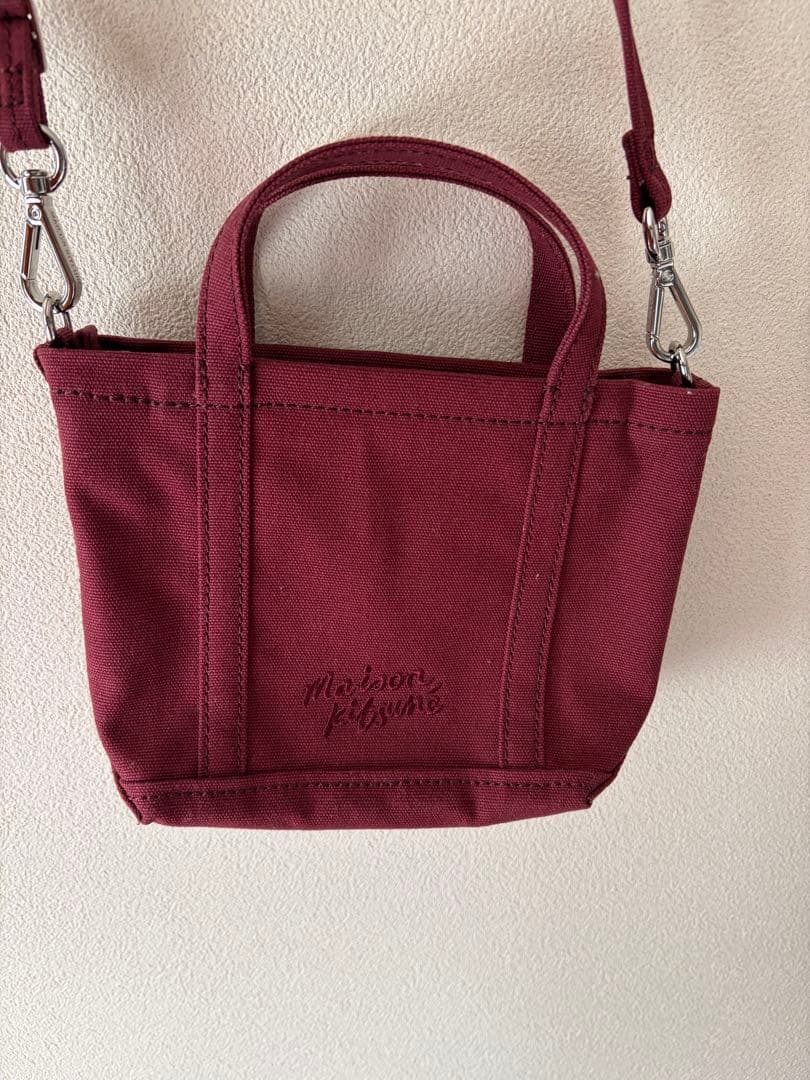 メゾンキツネ トートバッグミニ