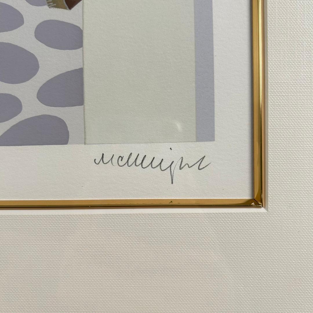 美品 トーマス・マックナイト「カラファティ」シルクスクリーン 直筆サイン入