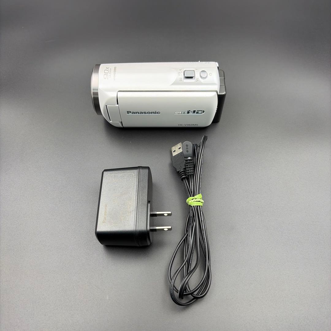 訳あり Panasonic / パナソニック HC-V360MS ホワイト