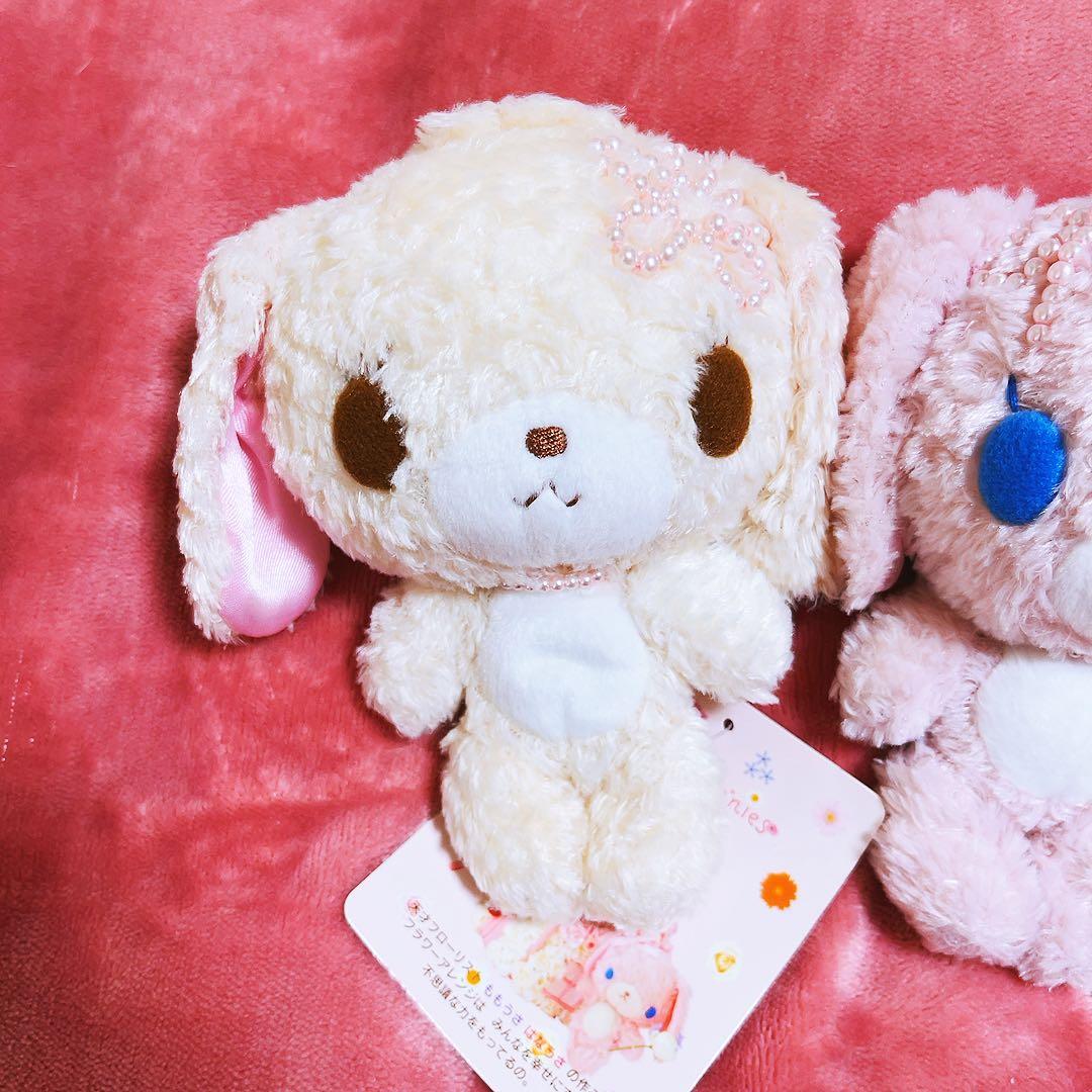 希少レア　シュガーバニーズ　マスコット　ビーズ　ももうさ　はなうさ　サンリオ
