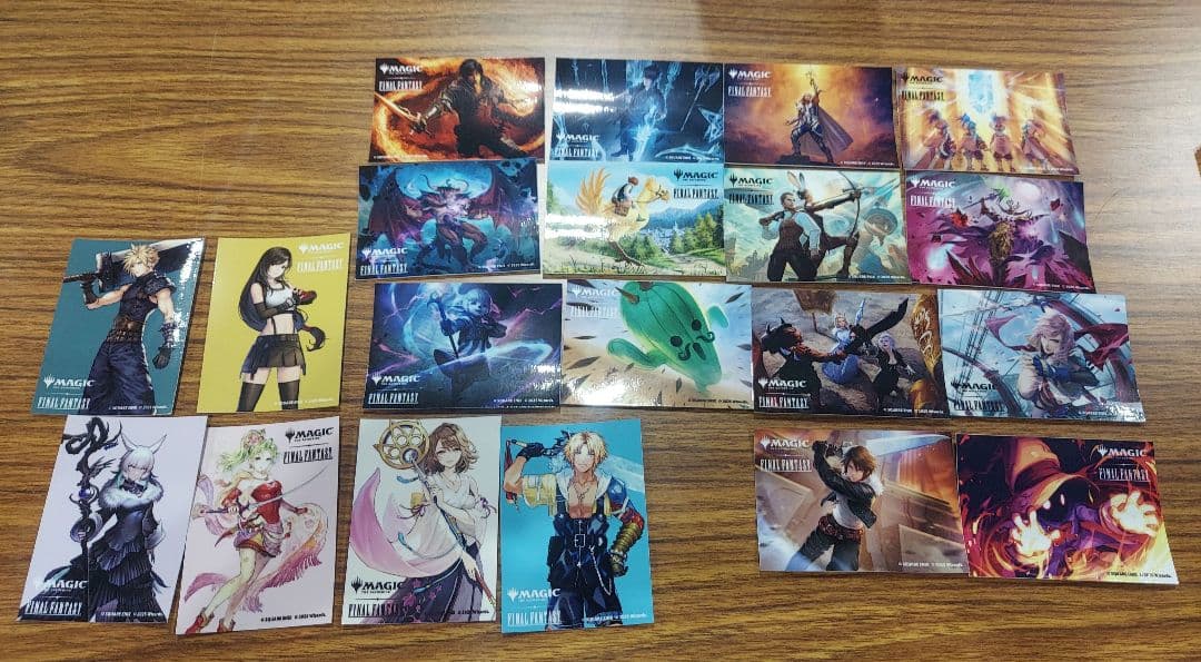 MTG マジック大戦祭 FINAL FANTASY ステッカー フルコンプセット