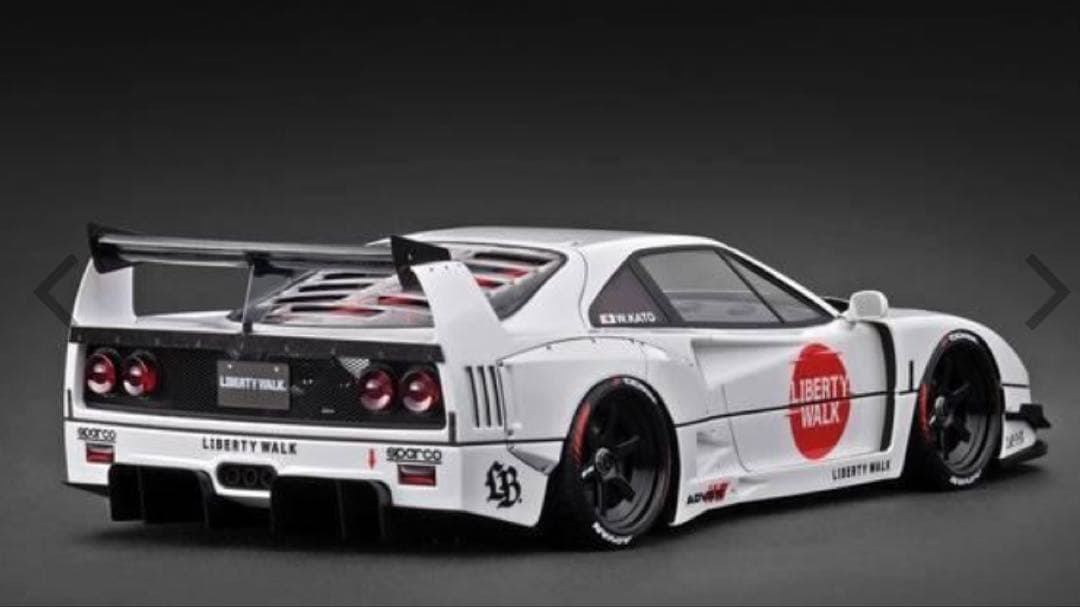 1/18 LB-WORKS 40 White 【IG3752】