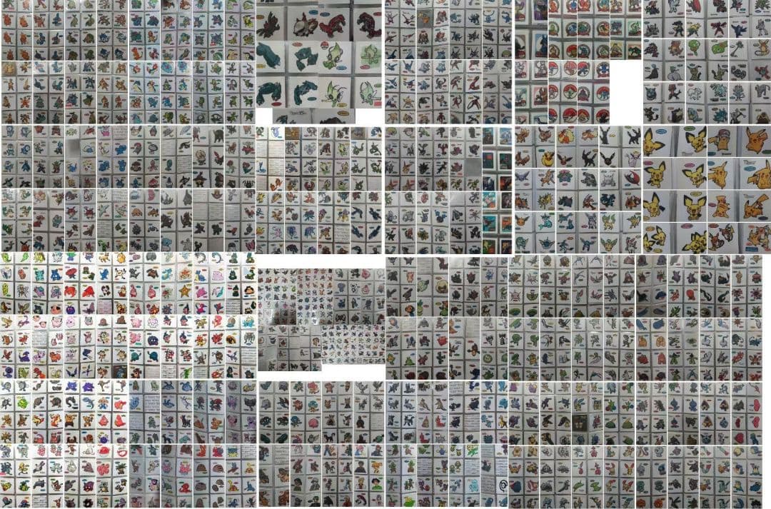 ポケモンパン シール　1500枚　ホルダー12冊