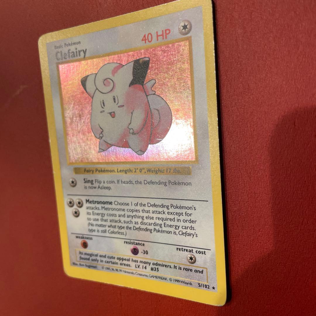 【ポケモンカード 英語版】ピッピ　Clefairy　1ED　シャドーレス　PE1