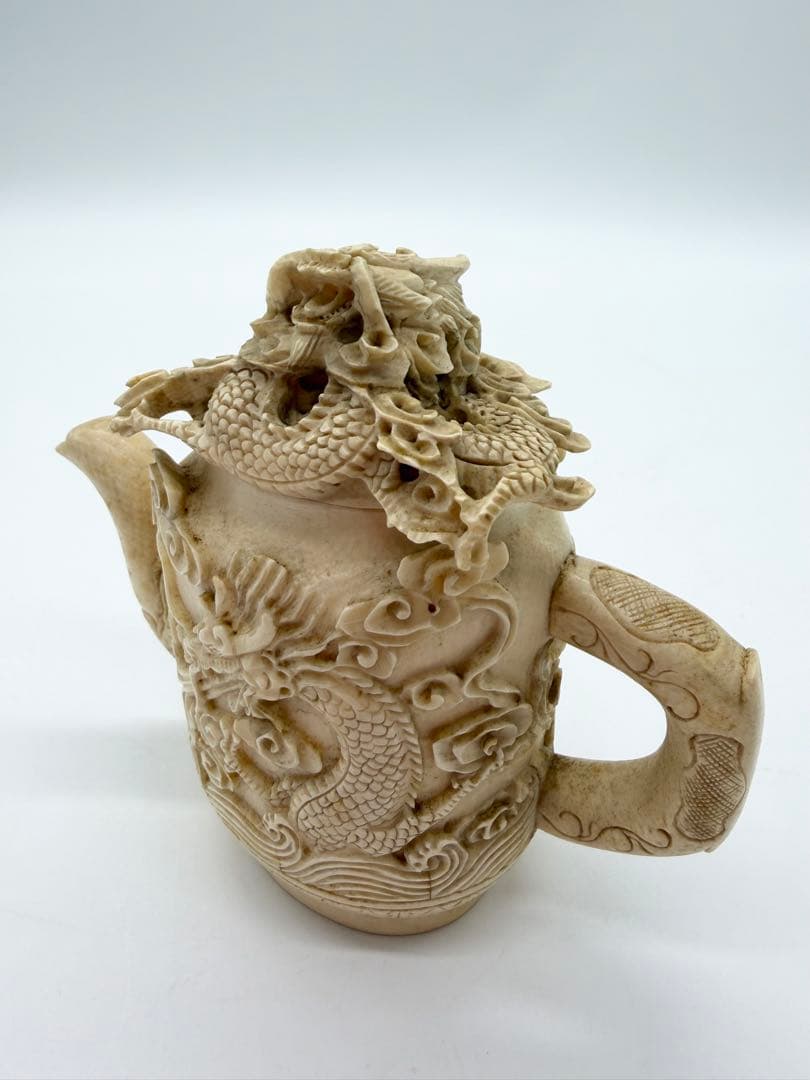 乾隆　銘　天然素材　急須　水指　水柱　中国美術