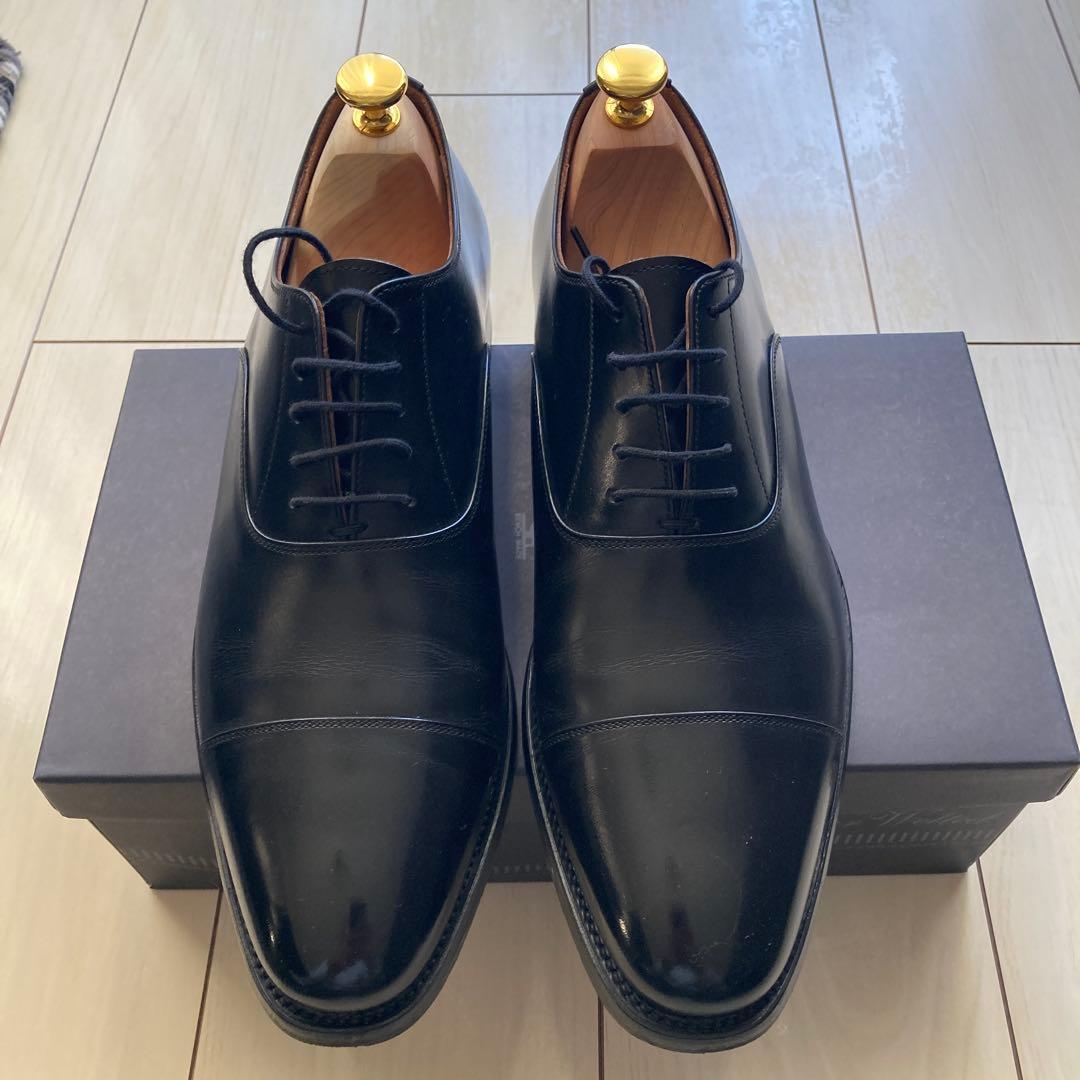 【美品】スコッチグレイン HA-9106 ブラックレザー 革靴