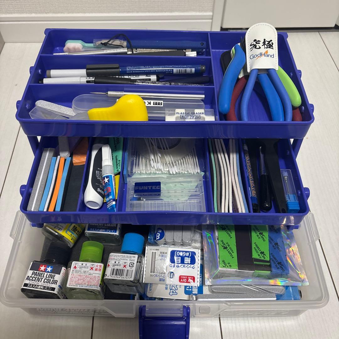 （アルティメットニッパー有）プラモデル用の工具セット