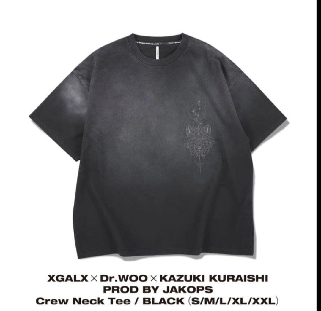 XGALX Dr.WOO KAZUKI KURAISHI Tシャツ ブラック L