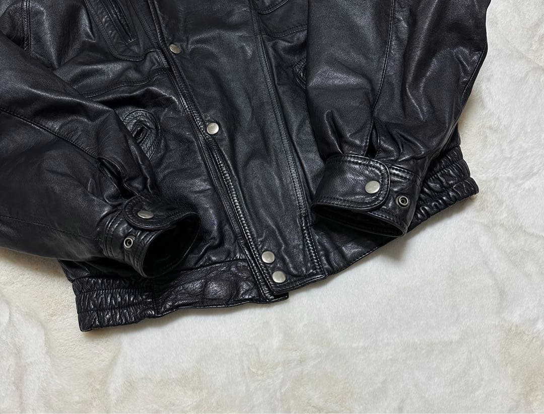 90s ST.JOHNS BAY レザージャケット ドリブラージャケット