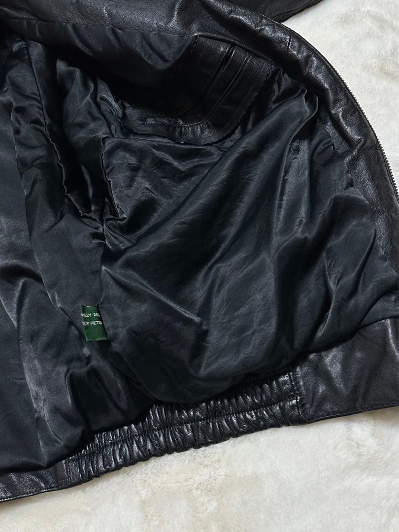 90s ST.JOHNS BAY レザージャケット ドリブラージャケット