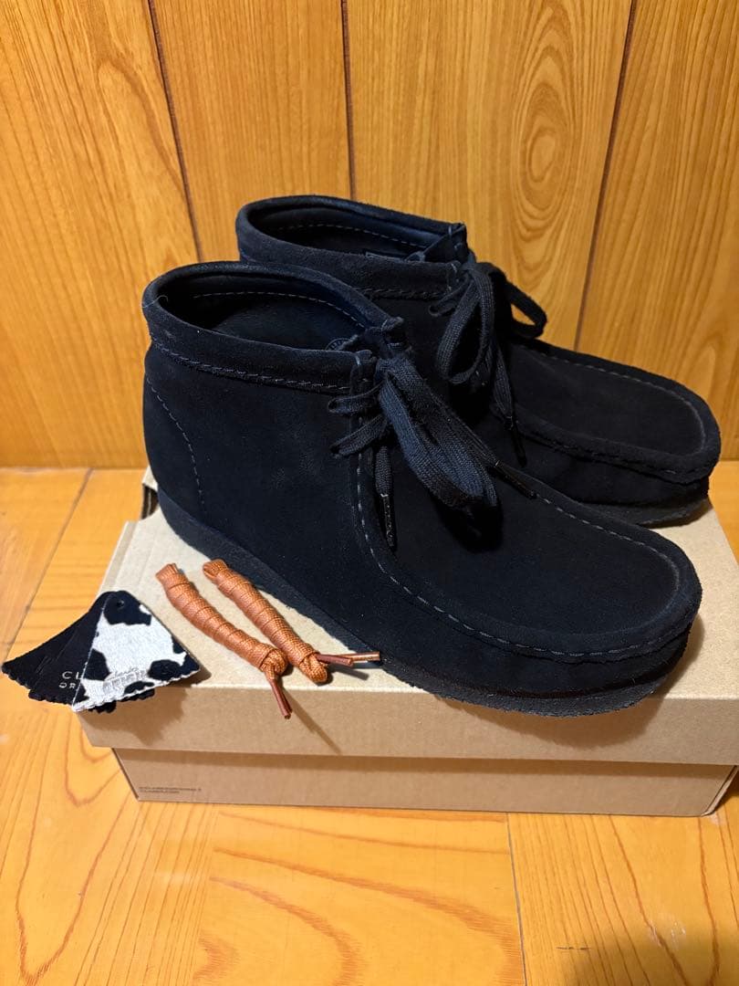 クラークス　ワラビー　ブーツ　UK6 1/2 EU40