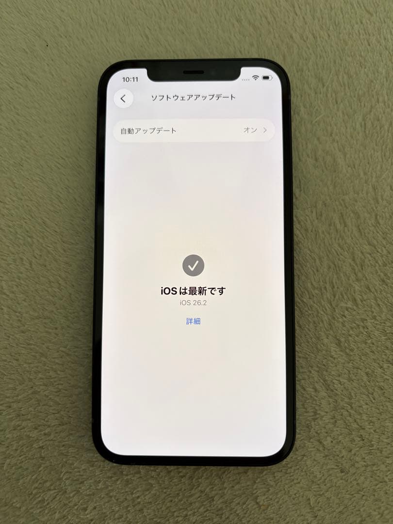 Apple iPhone 12 ブラック 本体 充電ケーブル付き