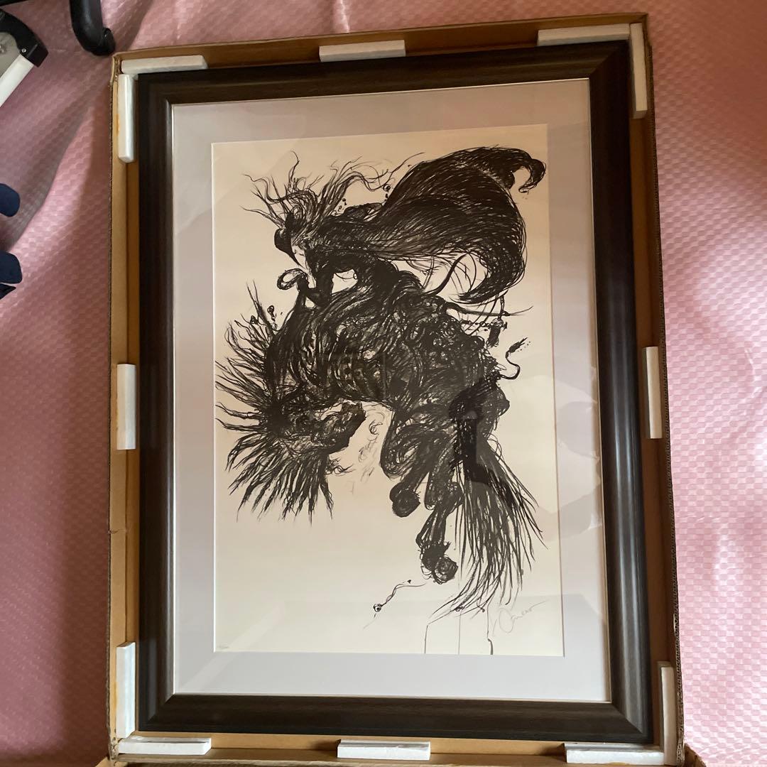 アールビバン 天野喜孝 『翔』 リトグラフ 菊地秀行 バンパイアハンター”D”