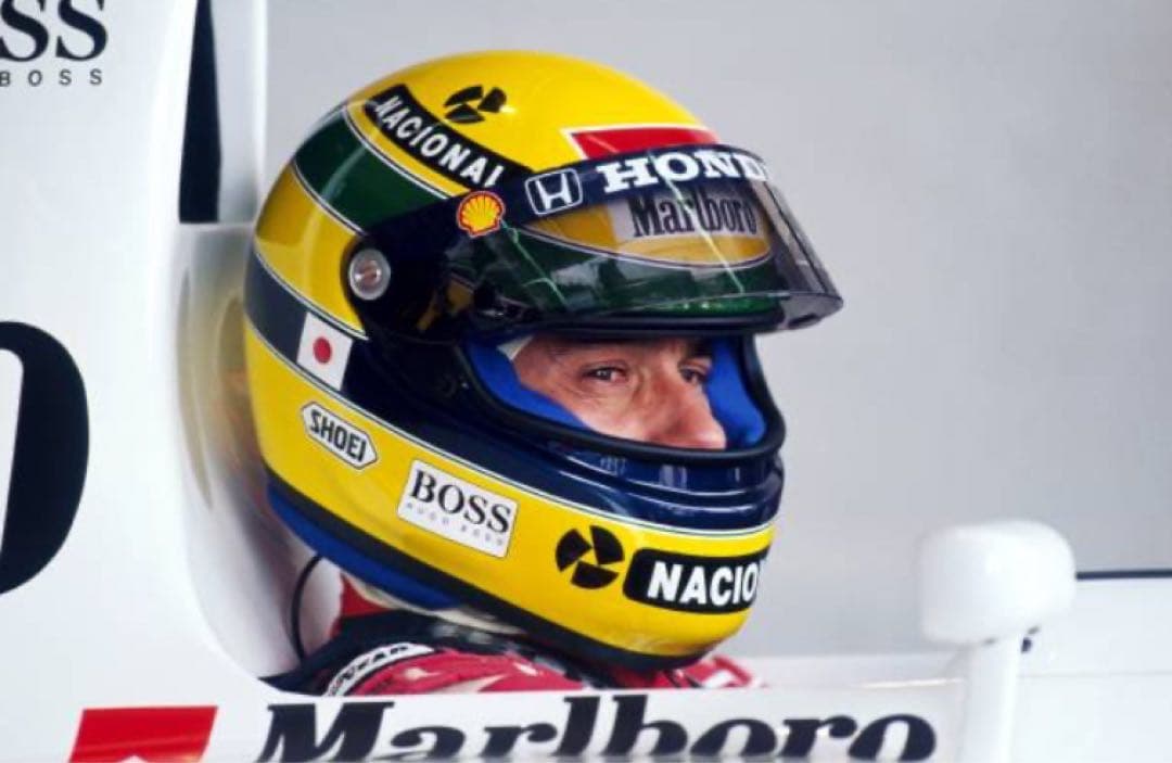 カスタム品　1/18 ミニチャンプス　マクラーレンMP4/7 アイルトンセナ