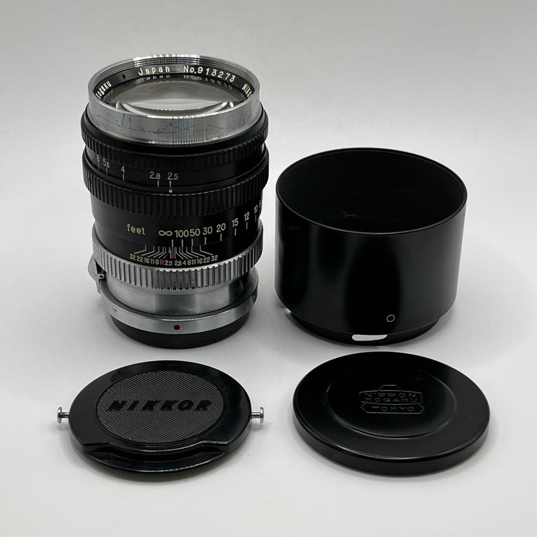 NIKKOR-P・C 10.5cm f2.5 ニッコール 105mm Sマウント