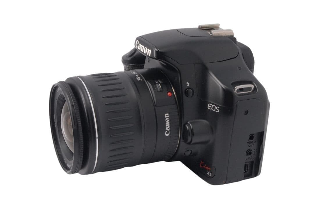 Canon Kiss X2★一眼レフカメラおまけ付きですレンズ付でお得★入門機★