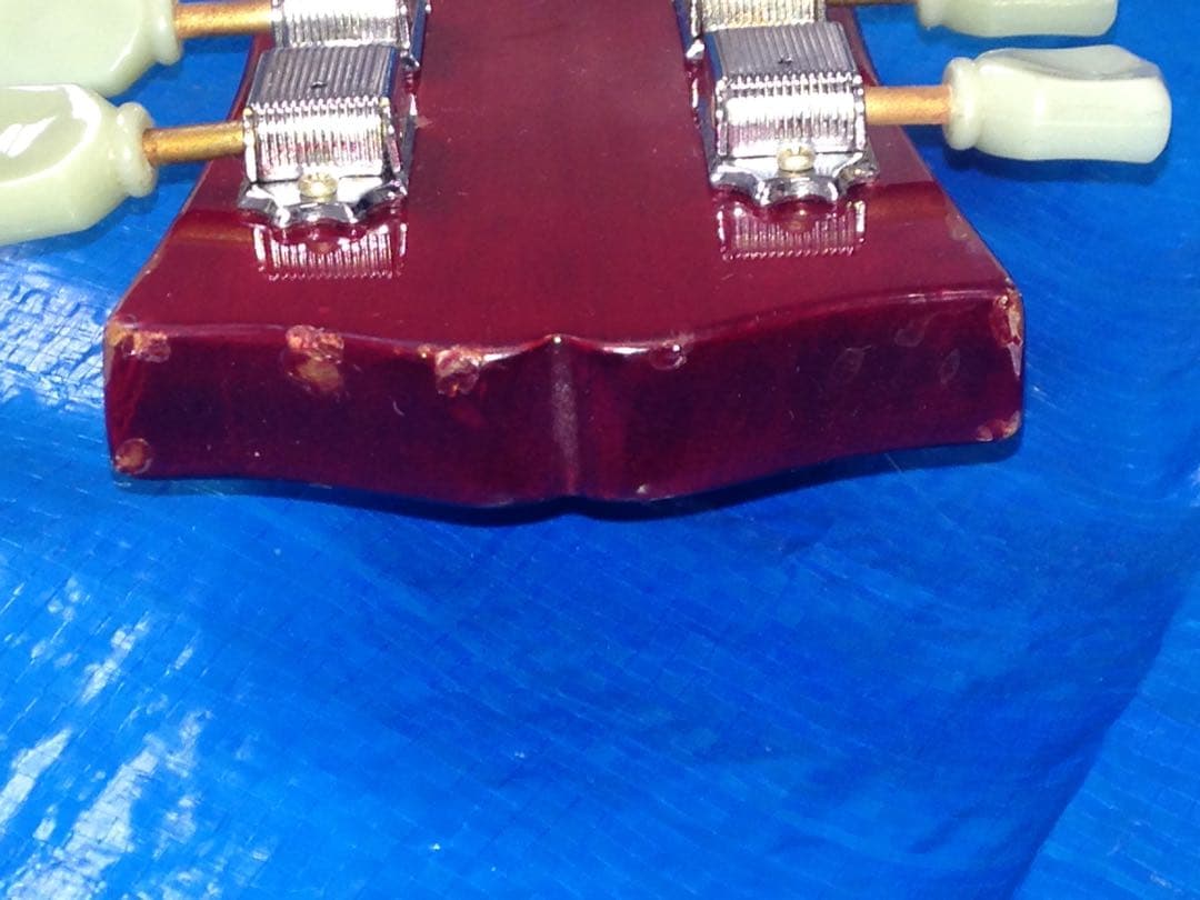 ジャンク Blitz SGスタイル エレキギター レッド