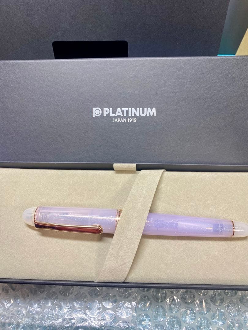 八文字屋 Platinum 万年筆 菖蒲