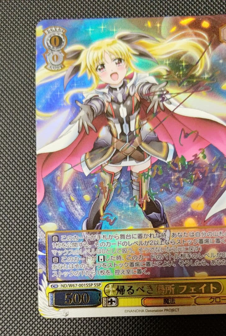 帰るべき場所フェイト SSP ヴァイスシュバルツ