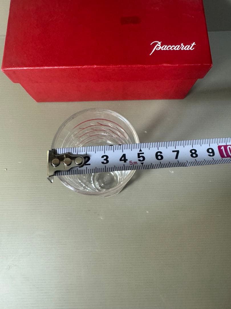 2449 Baccarat バカラ　花瓶　一輪挿し　未使用