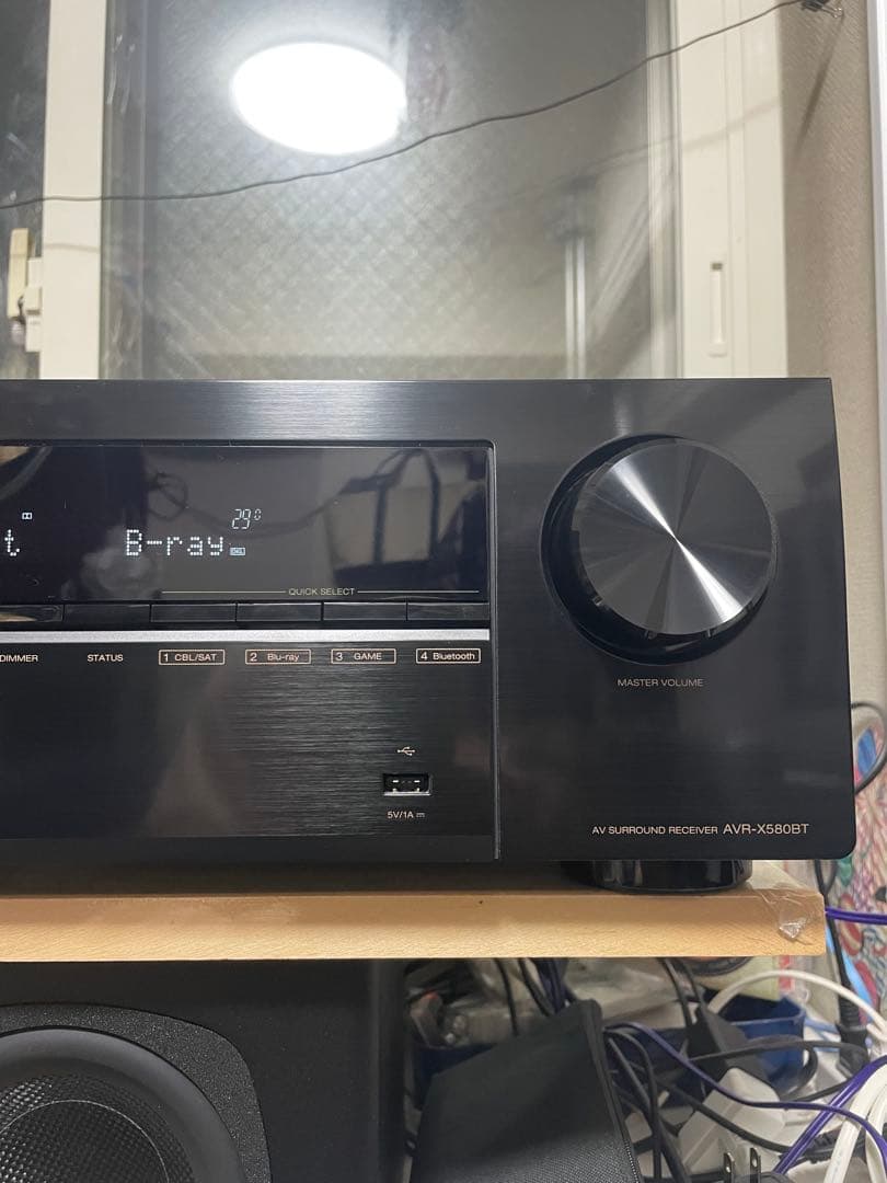 DENON AVR-X580BT AVアンプ　2025年製