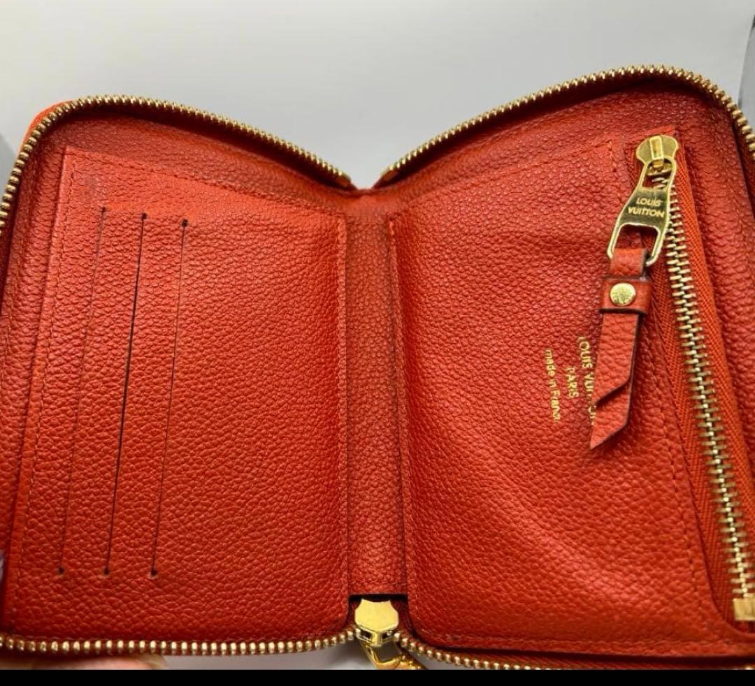 新春セール！Louis Vuitton 二つ折り財布 オレンジ