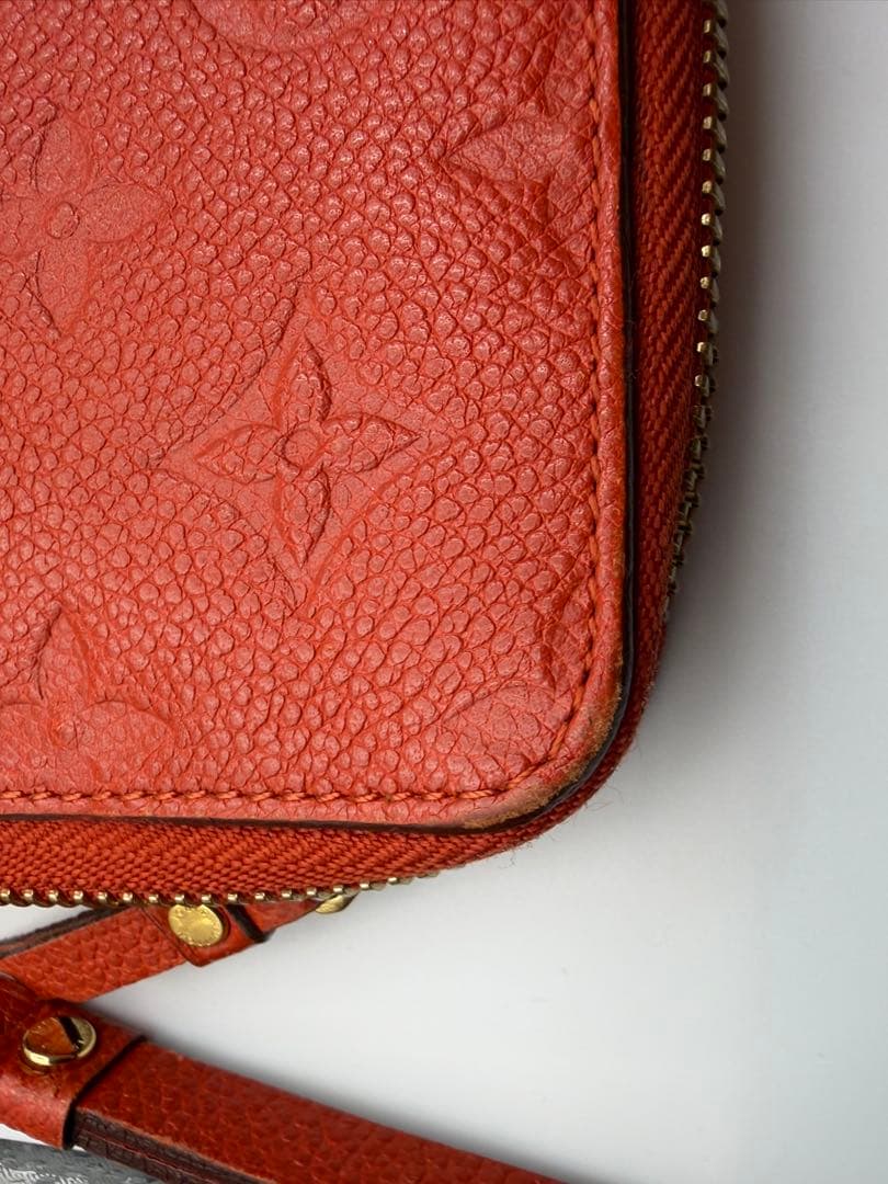 新春セール！Louis Vuitton 二つ折り財布 オレンジ