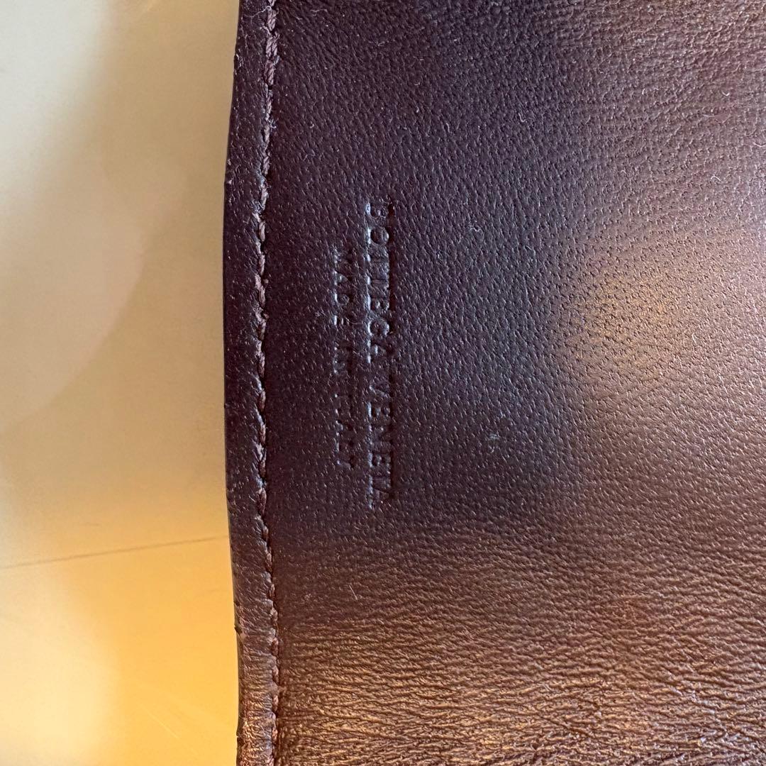 Bottega Veneta ブラウンレザーキーケース
