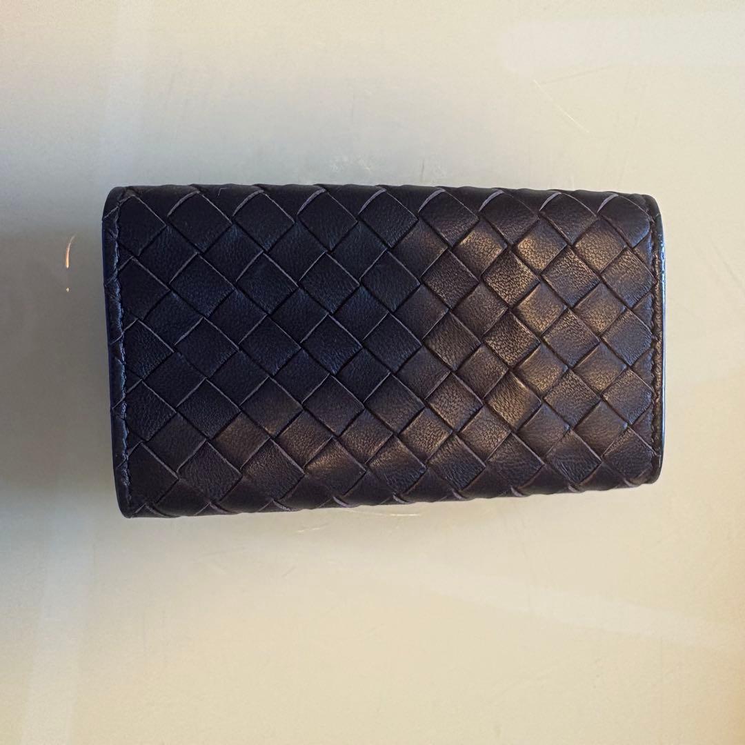 Bottega Veneta ブラウンレザーキーケース