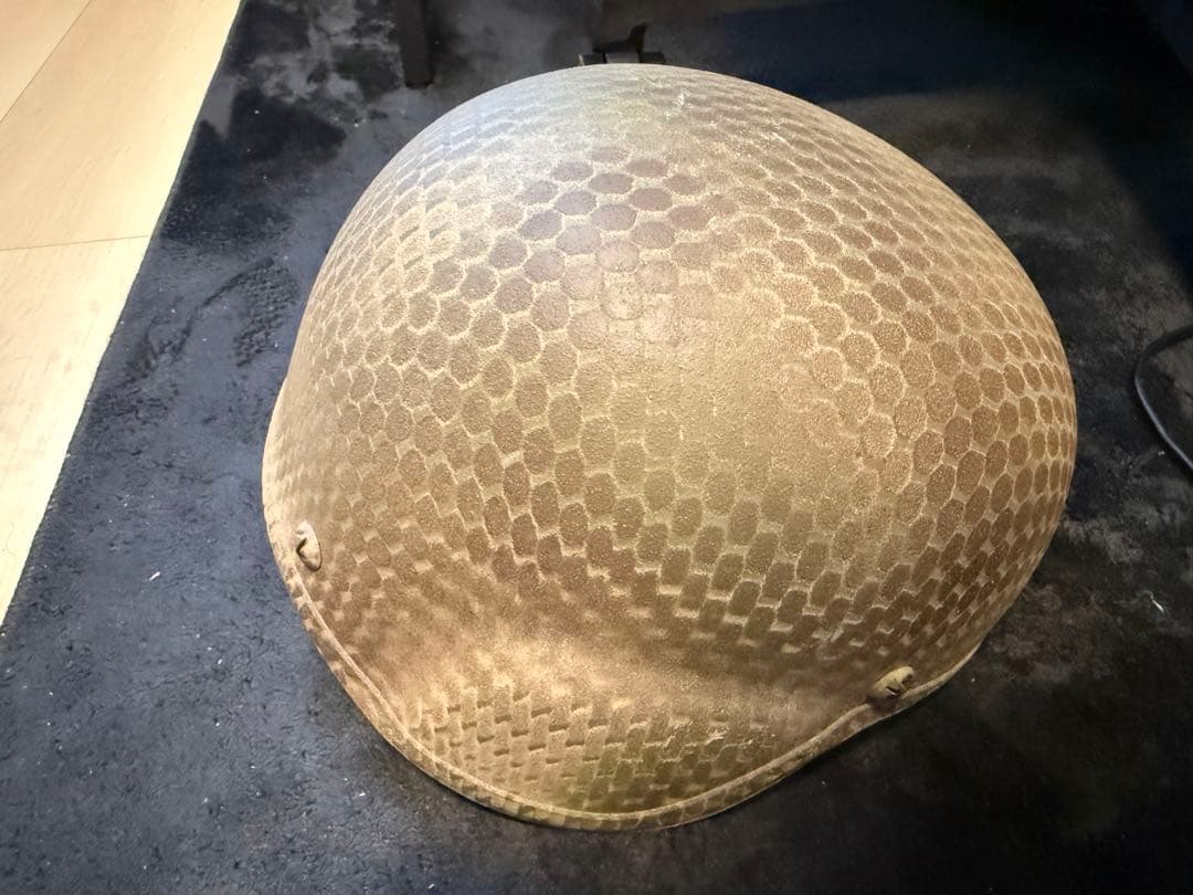 珍しいスネークペイント！実物 アメリカ軍放出品 ヘルメット ACH 値引き交渉可