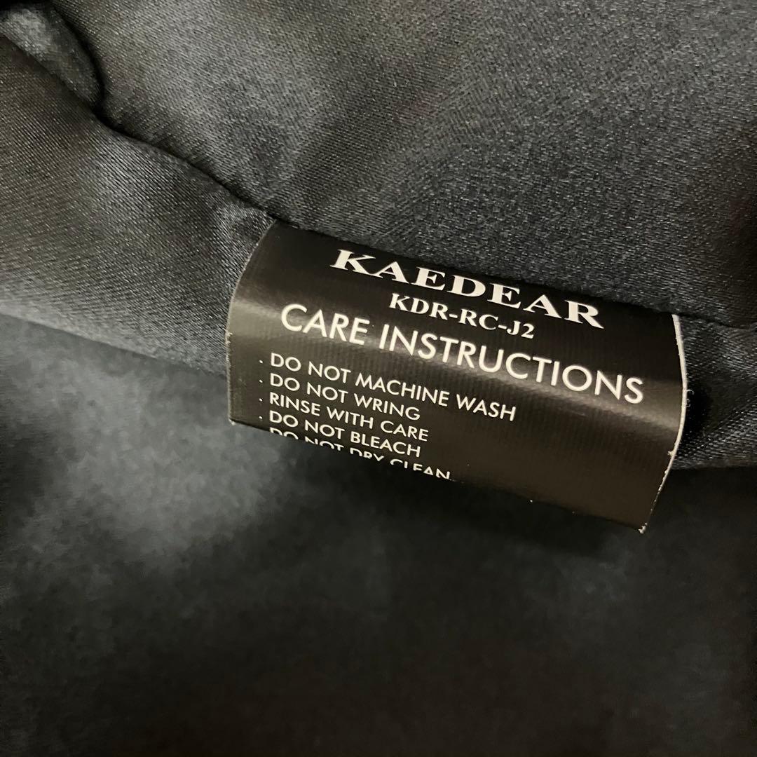 ✨未使用品　タグ付き✨ kaedear シングルライダース　ラムレザー　ブラック