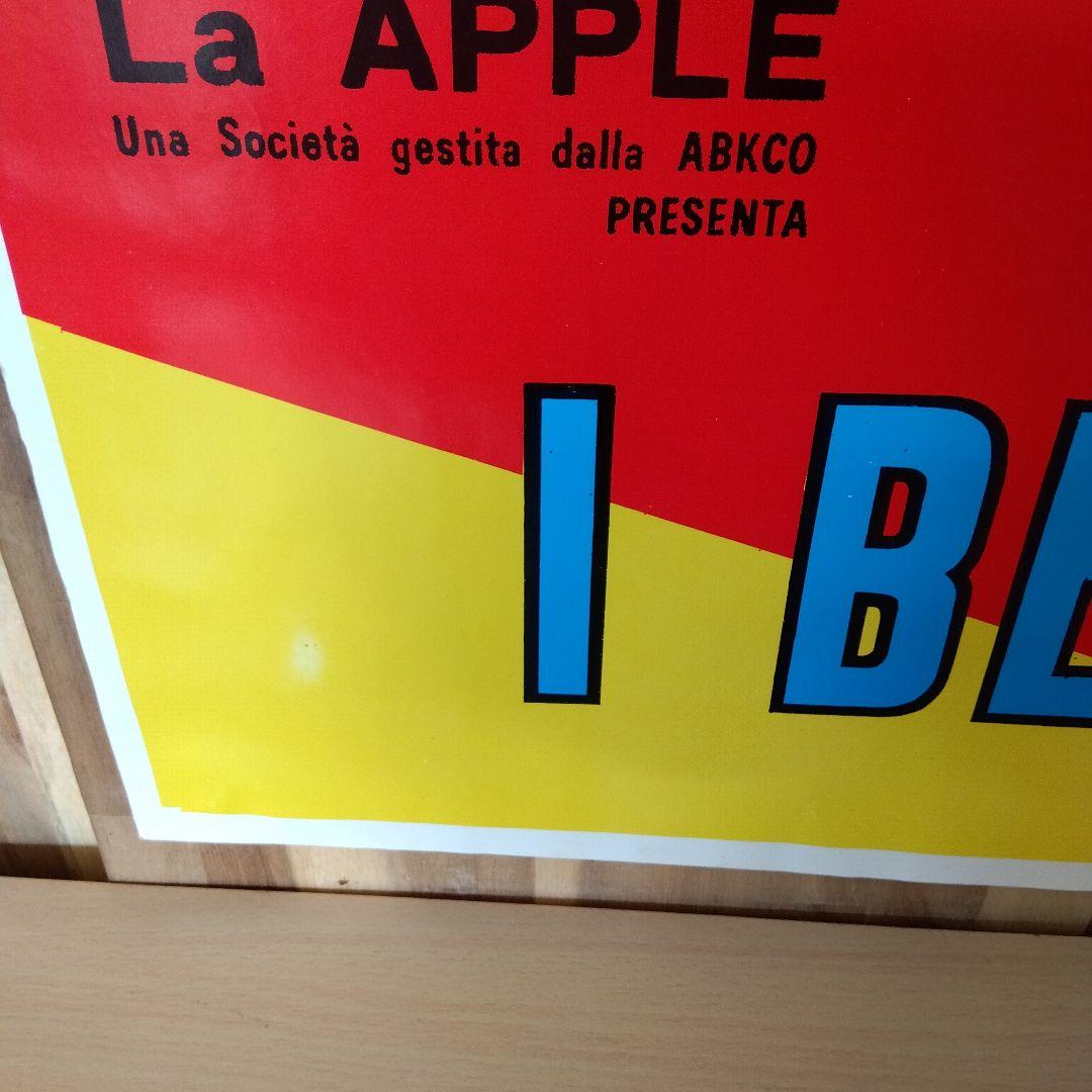 激レア！Beatlesビートルズ LET IT BE　特大サイズ　68×98㎝