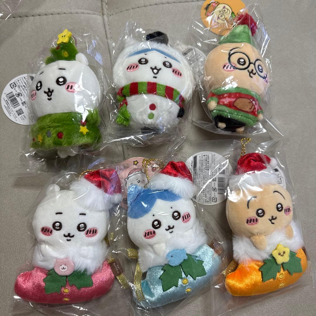 ちいかわ　ハッピーホリデー　クリスマス　オーナメント マスコット