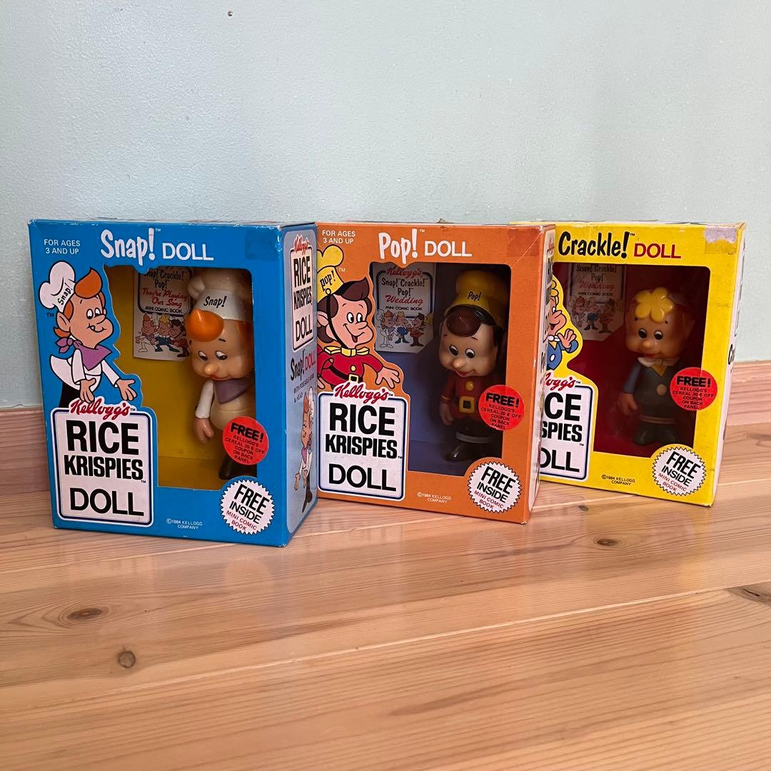 ◯ ビンテージ ◯ ケロッグ 人形3点セット アドバタイジング