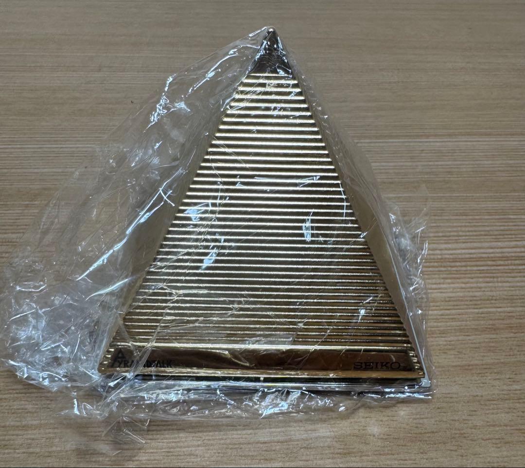 SEIKO PYRAMIDTALK ピラミッドトーク DA 585 G 置時計