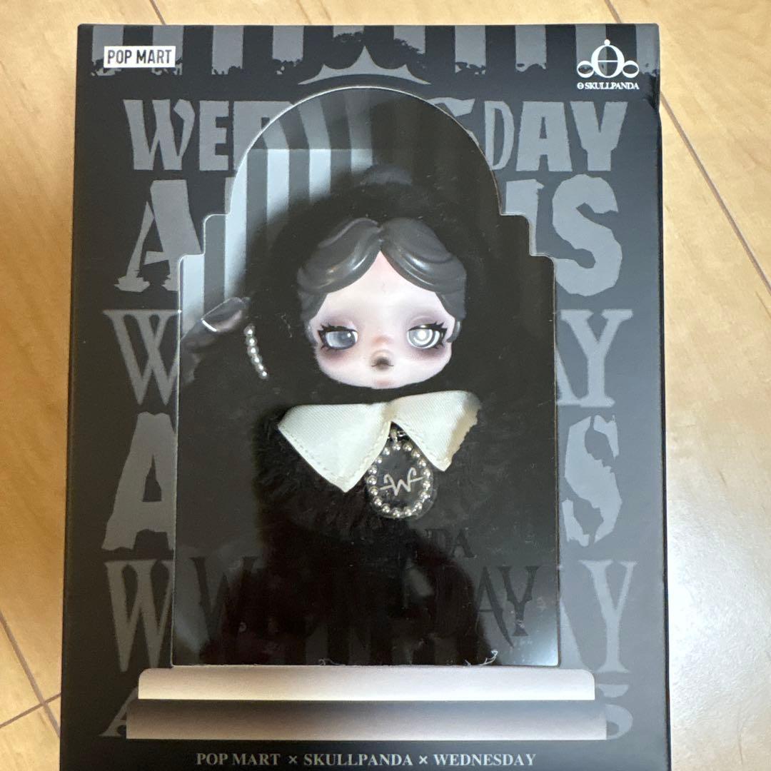 POPMART SKULLPANDA ウェンズデー アメリカ限定スカルパンダ ①