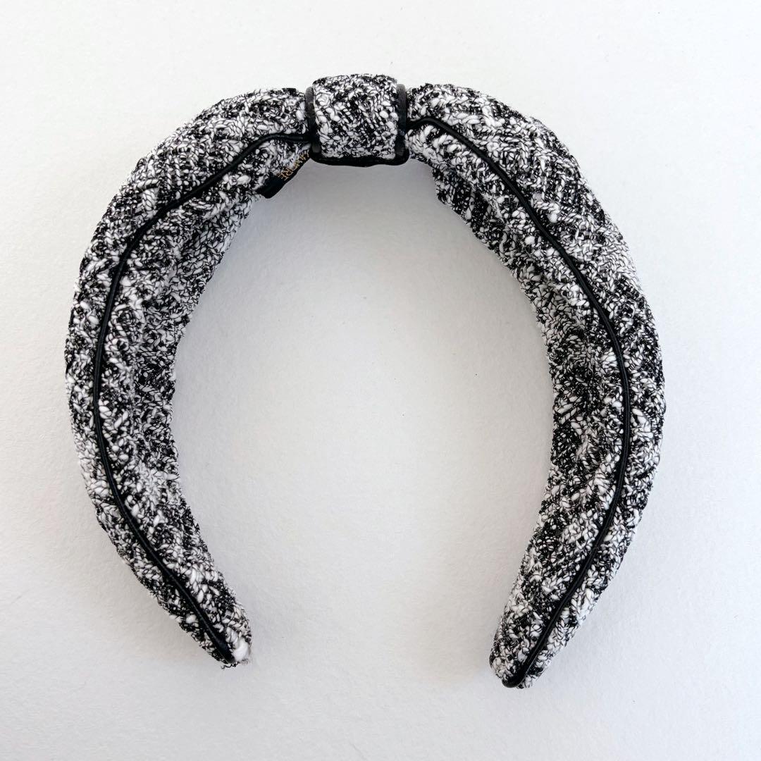 ALEXANDRE DE PARIS アレクサンドル カチューシャ ツイード