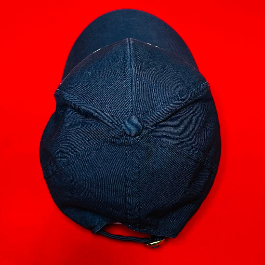 CELINE セリーヌ ロゴ ベースボールキャップ ネイビー