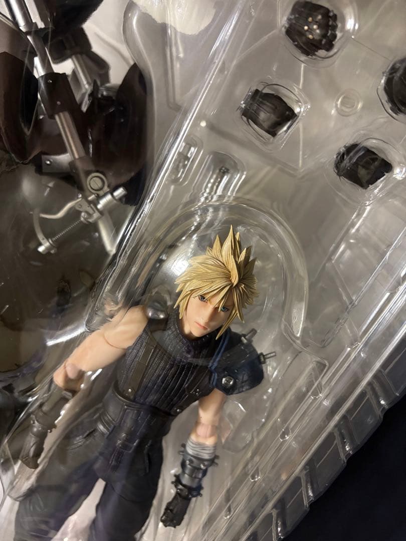 PLAY ARTS FF VII クラウド & ハーディ・デイトナ