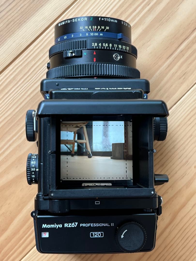 Mamiya RZ67 PROII+セコールZ110/2.8W ポラ　デジバック
