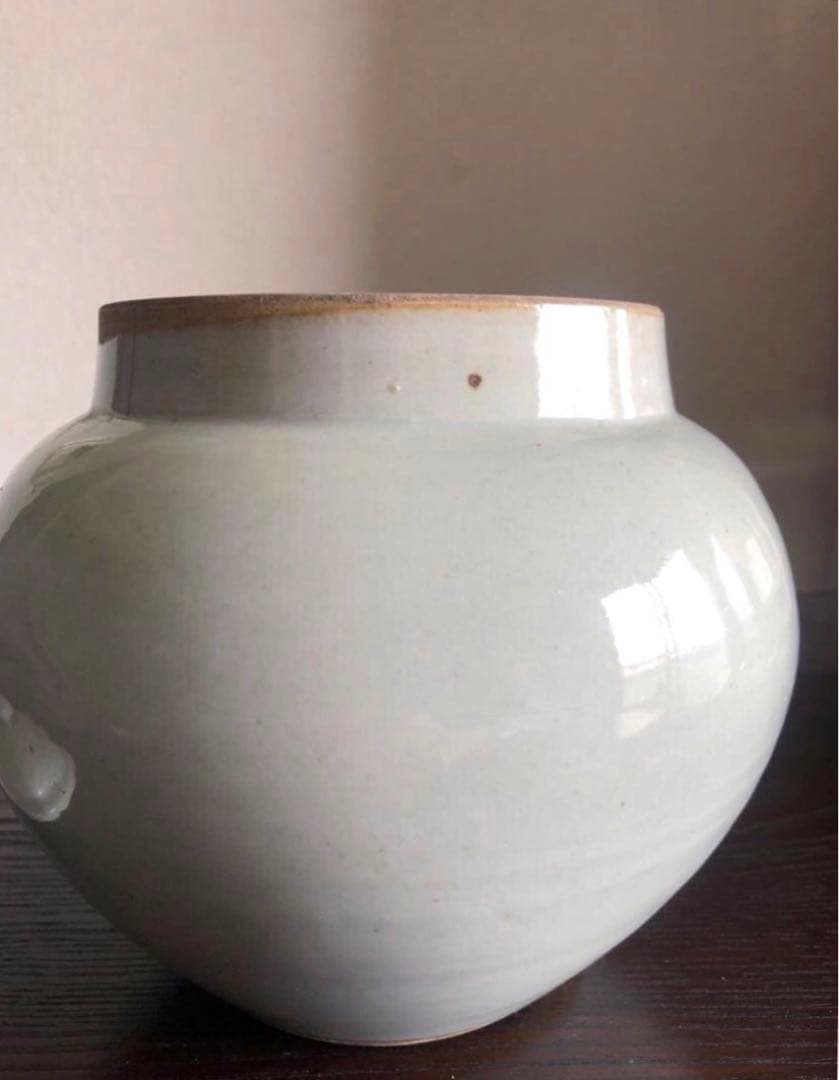 時代 古伊万里 白磁壷 蓋物 アンティーク 骨董 古道具 古民藝