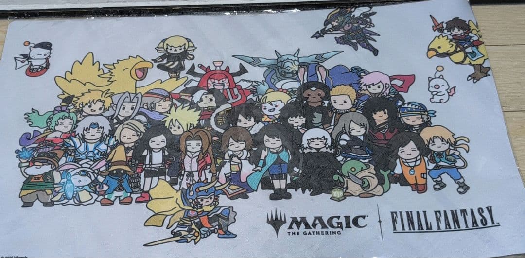 日本限定　「MTG×FINAL FANTASY」ちびキャラ　プレイマット