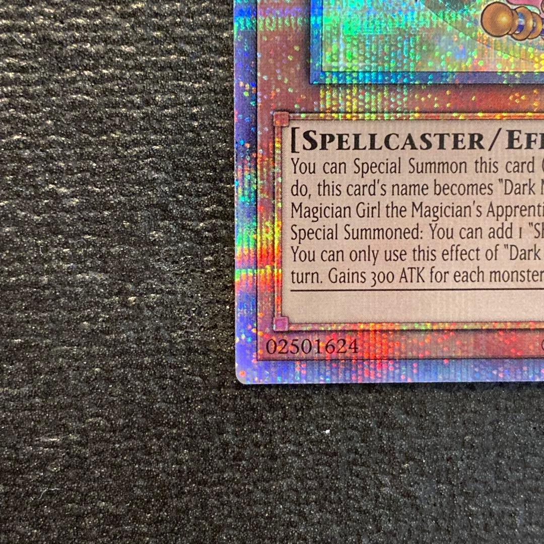 泰亜版 魔術師の弟子ブラックマジシャンガール クオシク 遊戯王 英語　25th