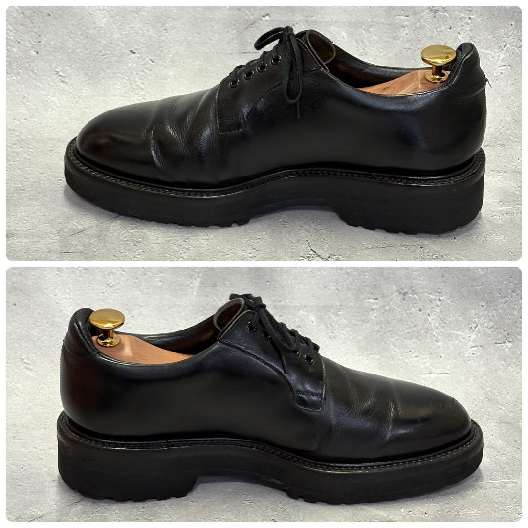 ダブルエイチ　WH (65) 革靴　レザーシューズ　プレーントゥ　レースアップ