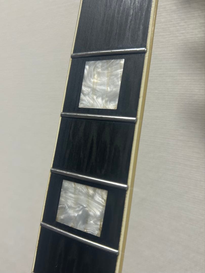 BLUSKER'S ブラック レスポールタイプ エレキギター