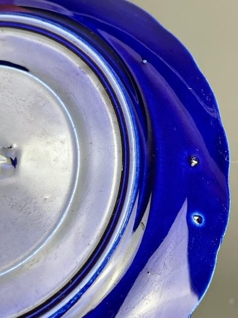 【希少】イタリア　ラヴェーノ 白レース デミカップ＆ソーサー　ヴェネチアン