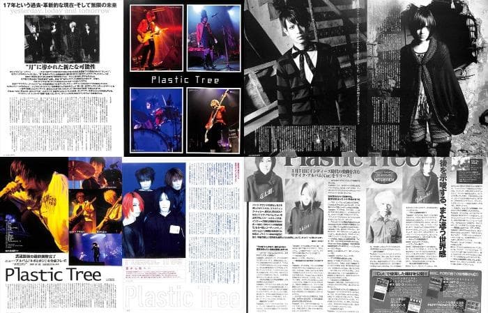 Plastic Tree 有村竜太朗 雑誌 切り抜き 302P ◆インディーズ