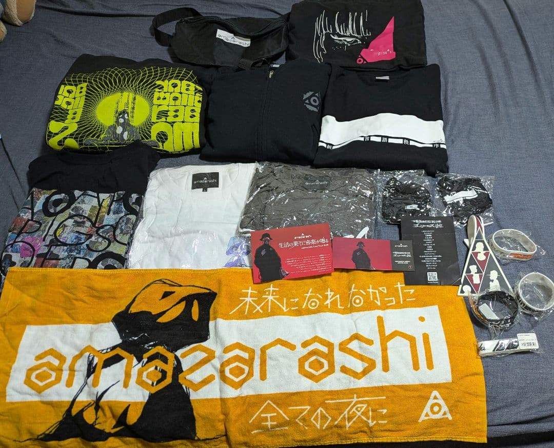 amazarashi パーカー Tシャツ タオル リストバンド 16点